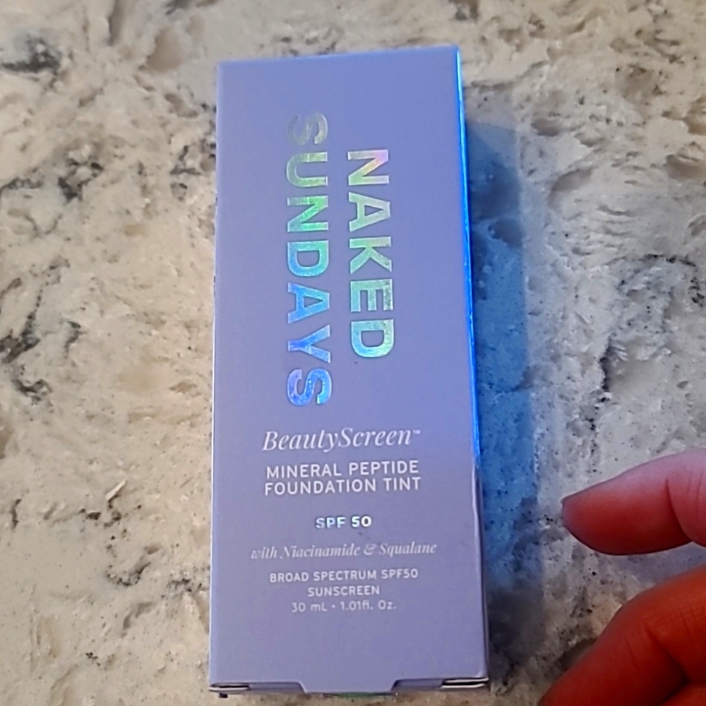 Naked Sundays mineral peptide foundation tint shade 1.5